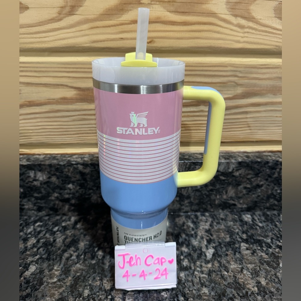 NEW Limited Edition 40 oz. "Pastel Pop" Easter Stanley Tumbler Stainless…